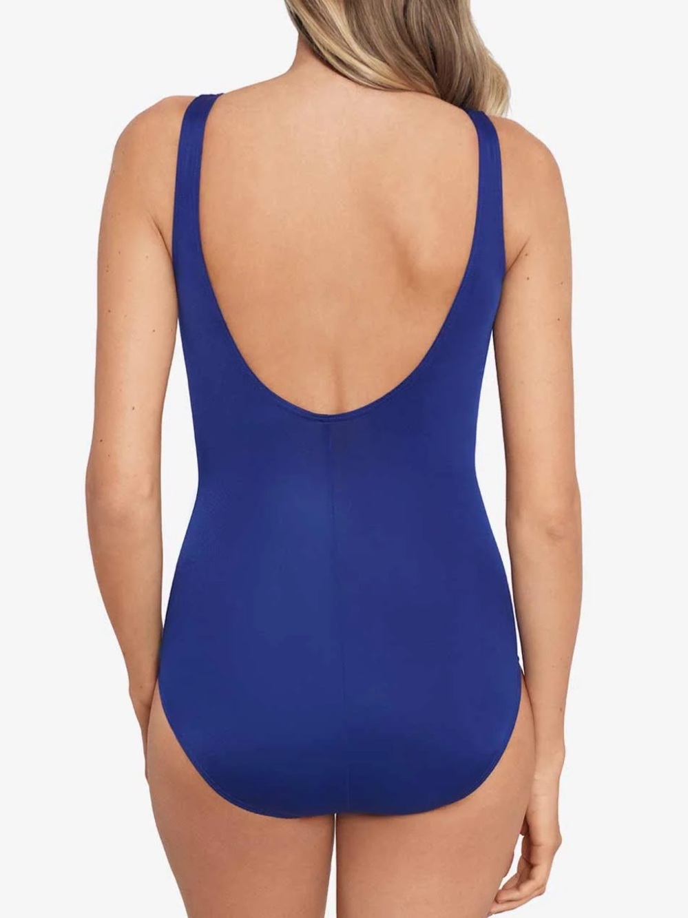 Miraclesuit Oceanus One Piece Swimsuit in Azul SZ 12DD NWOT - Picture 2 of 7